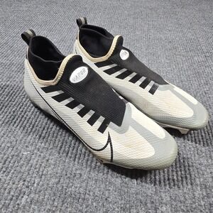 Nike Vapor Edge Pro 360 Football Cleats Men Size 10 White Platinum DQ3670-100